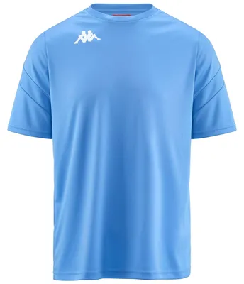 Image de T-shirt à manches courtes Kappa Dovo, bleu, taille L, homme, bleu, taille L