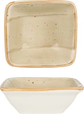 Image de Bonna Bol de service - Aura Terrain - Porcelaine - 8x8.5 cm