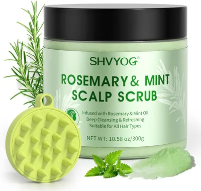 Imagen del producto de Exfoliante para el cuero cabelludo, 100 ml, contra la caspa y la picazón del cuero cabelludo, para el cuidado del cabello