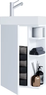 Immagine prodotto di 2-tlg Waschplatz Waschtisch Bad Lumia