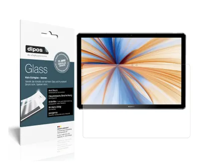 Produktbild von 2x Schutzfolie für Huawei MateBook E (2019) matt - Anti-Shock 9H Folie dipos Glass Kunststoffglas