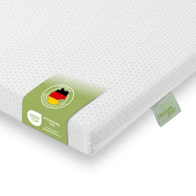 Obrázek produktu pro Ergonomischer Kaltschaum Topper | weich | 140 x 200 cm | H2 | 5 cm hoch | DREAMSTAR Easy Dream