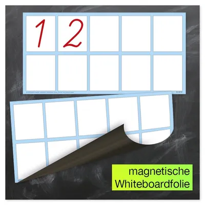 Produktbild von TimeTEX Whiteboard-Demo-Rechenkästchen, magnetisch, 2-teilig