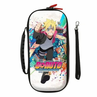 Produktbild von Konix Boruto Naruto Next Generations Schutz- und Tragetasche World Nintendo Switch, Switch Lite und Switch OLED – Boruto Konoha Design