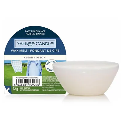 Produktbild von Yankee Candle Clean Baumwolle duftendes Wachs 22 g