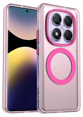 Obrázok produktu pre Techsuit - CandyCase MagSafe ochranný obal na Xiaomi Redmi Note 14 Pro 4G - ružové