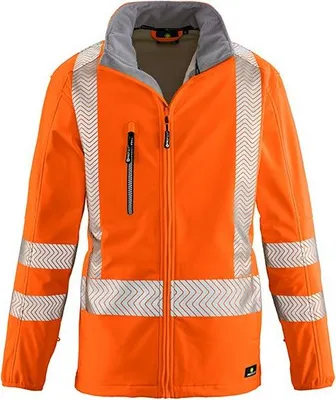 Produktbild von 4PROTECT® Warnschutz-Softshelljacke TYLER Leuchtorange L