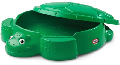 Produktbild von LITTLE TIKES Sandkasten „Schildkröte“ mit Spielzeugkiste und Deckel
