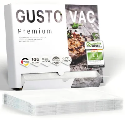Obrázok produktu pre Vákuové vrecká GustoVac 30x40, 100 ks