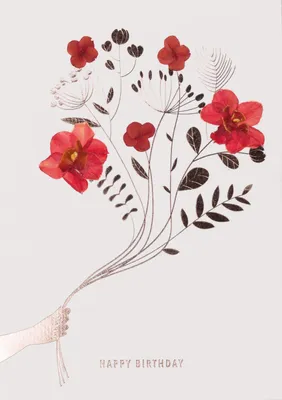 Produktbild von Räder Glücksblumen Karte Happy Birthday