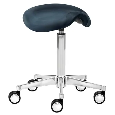 Produktbild von Mayer Drehhocker "Expert", mit Sattelsitz, Schwarz