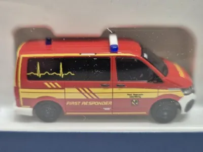Zdjęcie produktu dla Rietze 53913 – 1:87 Volkswagen T6.1 First Responder FW Unterföhring – nowy