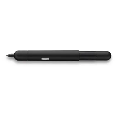 A black LAMY pico ballpoint pen is shown horizontally against a white background.