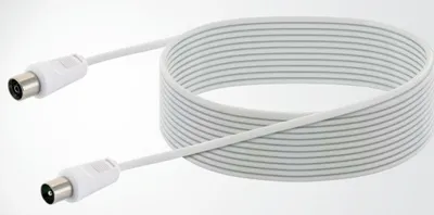 Produktbild von Schwaiger KDSKI100532 Koaxialkabel 10 m IEC Weiß (KDSKI100532)