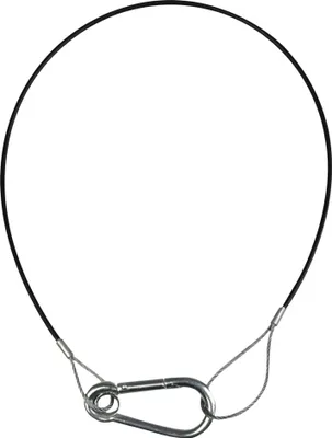 Produktbild von Showgear Safety Cable 2 mm - Light Duty WLL: 5 kg - 50 cm - Schwarz