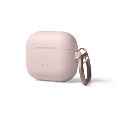 Produktbild von elago AirPods 3 Silicone Hang Case, Hülle, Silikon, Pink