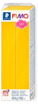 Produktbild von FIMO Mod.masse Fimo soft 454g sonnengelb