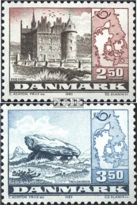 Produktbild von Briefmarken Dänemark 1983 Mi 772-773 (kompl.Ausg.) gestempelt NORDEN 83