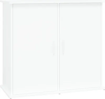 Obrázok produktu pre vidaXL Stojan na akvárium biely 81x36x73 cm Materiál drevo