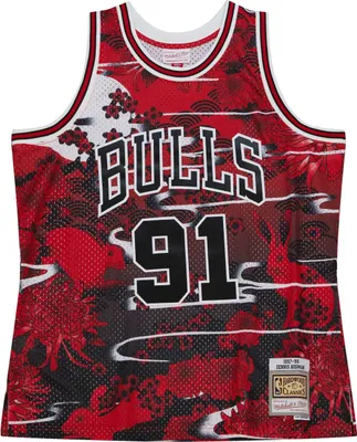 Produktbild von Swingman Mesh Jersey Chicago Bulls ASIAN Dennis Rodman - L