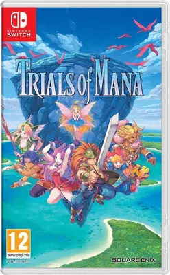 Obrázek produktu pro Square Enix Trials of Mana, Nintendo Switch, Náctiletí, Fyzické médium