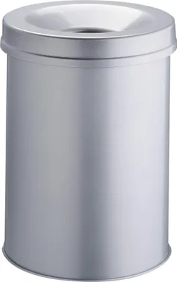 Obrázok produktu pre DURABLE Bezpečný odpadkový kôš okrúhly 30 litrov sivý