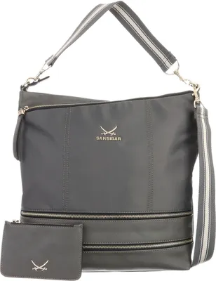 Produktbild von Sansibar Schultertasche Umhängetasche Pouch Antracite grau