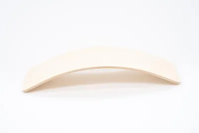Produktbild von leg&go Balance Board 80x28 cm aus Holz, Wackelbrett für Kinder und Erwachsene bis 150kg