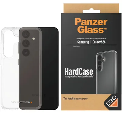 Obrázek produktu pro PanzerGlass ® HardCase Transparent w. D3O® Samsung Galaxy S24, Obal, Samsung, Samsung - Galaxy S24, Průhledná