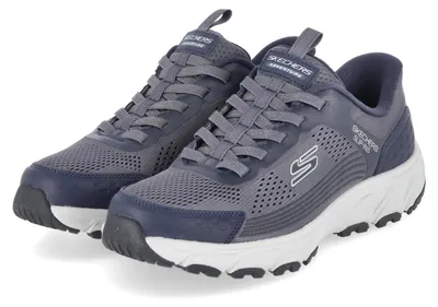 Obrázek produktu pro Pánské tenisky Skechers HILLCREST 2.0 v modré, šedé a bílé barvě, barva: modrá, velikost EU: 481/2
