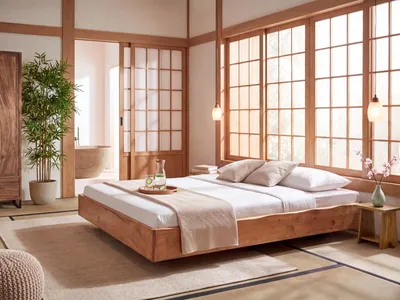 Produktbild von Bett Saipan 180x200 Akazie
