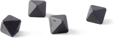 Produktbild von Authentics 4Hot Topfuntersetzer, 4 Würfel-Untersetzer, Silikon, Schwarz, 1085626
