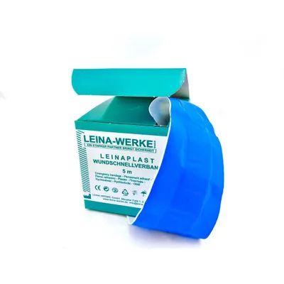 Produktbild von Leina Pflaster 6 cm x 5 m blau