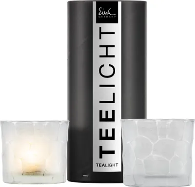 Zdjęcie produktu dla EISCH 2 Teelichter 251/80 in Geschenkröhre HAMILTON 78125180