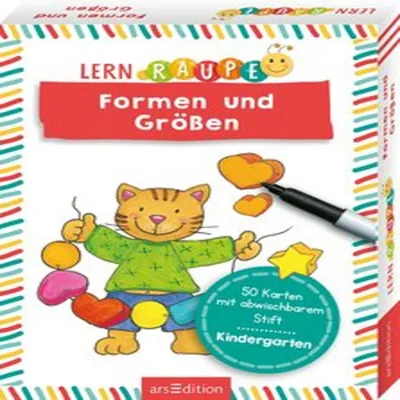 Produktbild von Lernraupe - Formen und Größen