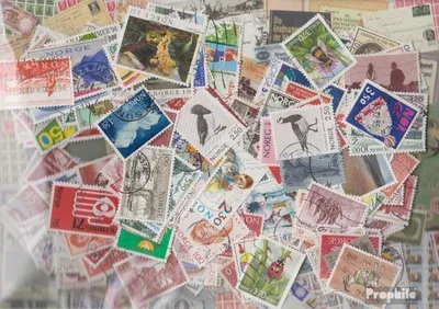 Produktbild von Briefmarken Norwegen 200 verschiedene