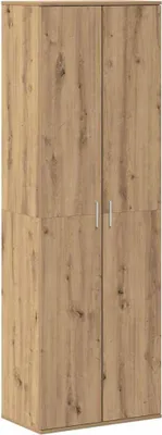 Immagine prodotto di vidaXL Credenza in rovere lavorata a mano 60 x 35 x 180 cm materiale a base di legno