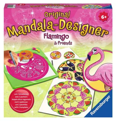 Image de Ravensburger Mandala - midi - Flamingo