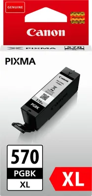 Zdjęcie produktu dla Canon PGI-570PGBK XL - 22 ml - Wysoka wydajność - Czarny - Oryginalny - Pojemnik z tuszem
