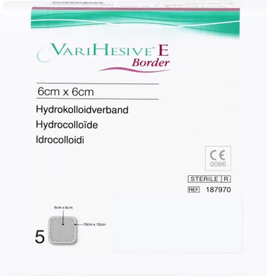 Image de Bordure variable E 6x6 cm Hkv hydroactive 5 pcs