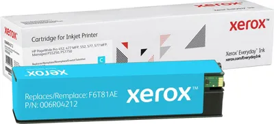 Produktbild von Everyday - Hohe Ergiebigkeit - Cyan - kompatibel - Tintenpatrone (Alternative zu: HP F6T81AE) - für HP PageWide Managed MFP P57750, P55250, PageWide Pro 452, 477