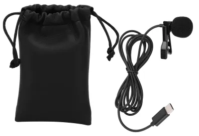 Obrázek produktu pro Klipový mikrofon, handsfree, kabelové připojení pro zařízení s rozhraním Type C