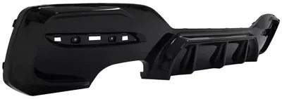 Immagine prodotto di Diffusore d'aria con doppia uscita sinistra per BMW Serie 1 F20 F21 LCI 2015-2019, nero lucido.