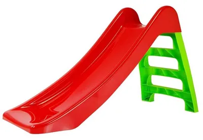 Produktbild von Lean Toys Kinderrutsche 428 Grün-Rot