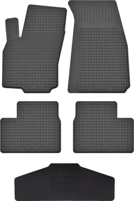 Produktbild von Gummi Fußmatten Set Für: Daihatsu Terios I (1997-2005) Gummimatten Schwarz