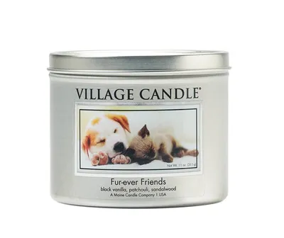 Obrázek produktu pro Village Candle Forever frends 262g svíčka s vůní vanilky, pačuli a santalového dřeva