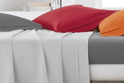 Obrázok produktu pre Solidchoice – Vložka do postele z bavlny, rozmery 200x90 cm, biela
