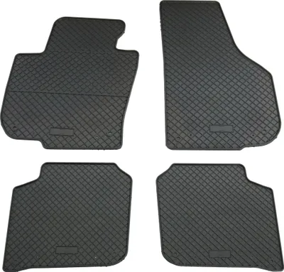 Image de Jeu de tapis de sol en caoutchouc Rigum pour Skoda Superb 2, année 2008-