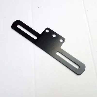 Produktbild von Motorrad Kennzeichenhalter Aluminiumlegierung Universal mit Rücklichtmontage Silber