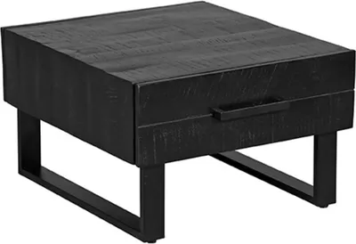 Produktbild von LABEL51 Couchtisch Santos – Schwarz – Mangoholz